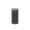 PILLAR CANDLE HUNTER GREEN 7X15CM