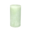 PILLAR CANDLE LIGHT GREEN 10X20CM