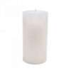 PILLAR CANDLE WHITE 10X20CM