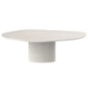 STONESKIN STRASBOURG ORGANIC DINING TABLE ROUND EDGE LATTE 200X120X75CM