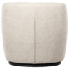 SERRA SWIVEL ARMCHAIR WOVEN FABRIC OFFWHITE 70X77X68CM - Image 3