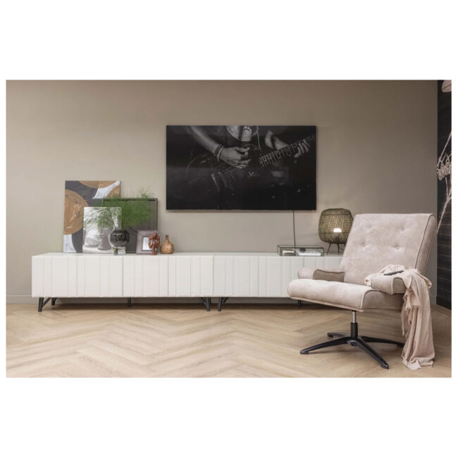 MILLER TV UNIT PINE DUST 181X46X56CM - Image 3