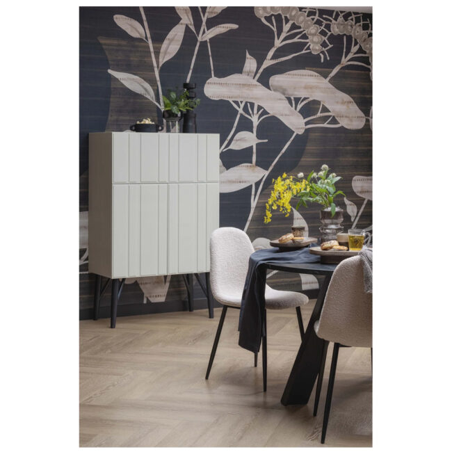 MILLER BAR CABINET PINE DUST 90X46X146CM - Image 5