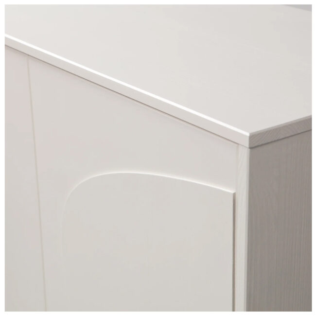 CADIZ STORAGE CABINET PINE MIST 85X40X135CM - Image 3