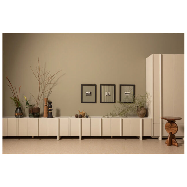 BASU TV UNIT PINE DUST 200X46X53CM - Image 5