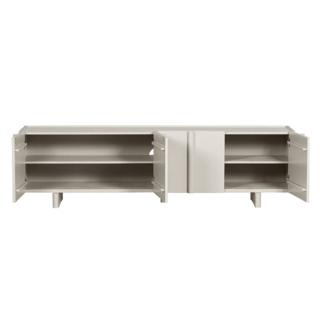 BASU TV UNIT PINE DUST 200X46X53CM - Image 2