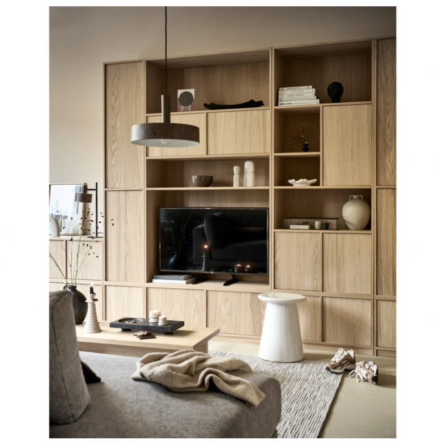 MODULAIR UPPER CABINET OAK NATURAL MATT 40X40X199CM - Image 5