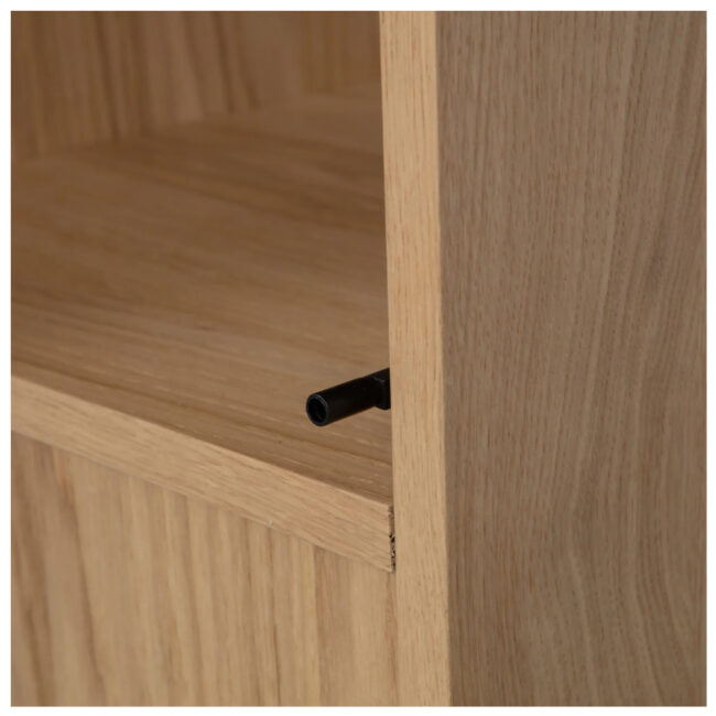 MODULAIR UPPER CABINET OAK NATURAL MATT 40X40X199CM - Image 3