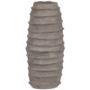 KNOSSOS VASE PAPER MACHE CLAY D16X36CM