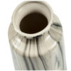STRIKE VASE CERAMICS OFF WHITE & BLACK 14X14X30CM - Image 3