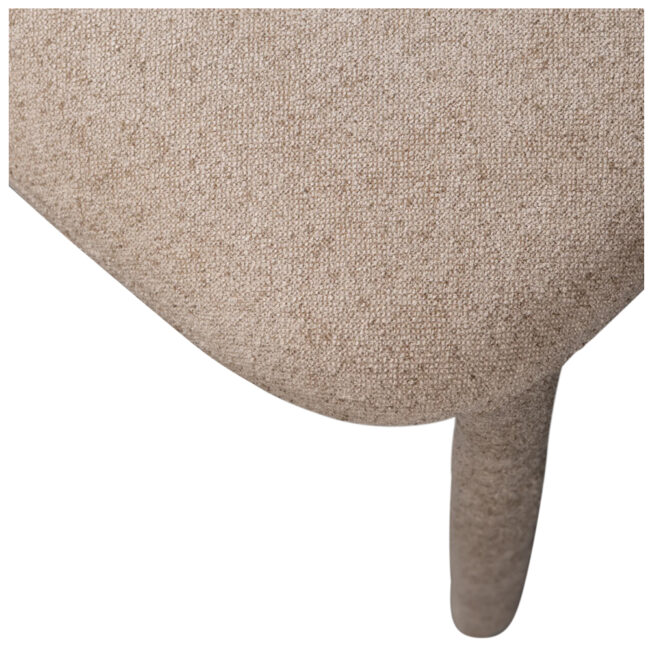 NOBLE DINING CHAIR SAND 51X56X76CM - Image 3