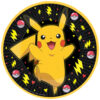 PAPER ROUND PLATES POKEMON 2024 23CM 8PCS