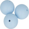 SILICONE BEADS PASTEL BLUE 15MM 3PCS - Image 2