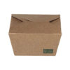 BOXES PAPER FOOD KRAFT 800ML 11X9X6CM