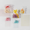 TRANSPARENT BAGS YELLOW 15X25CM 50PCS - Image 2