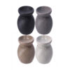 CERAMIC OIL BURNER ASSORTED 4 COLORS 20 PCS 11X10.5CM