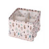 SQUARE CONTAINER KORY FABRIC ASSORTED 2 DECORS 30X30X17CM - Image 2