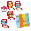 PAPER INVITATIONS & ENVELOPES POKEMON 2024 11.5X11.5CM 8PCS