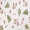 PEARLISED GIFT BAGS WHITE XMAS 20X35CM 50PCS