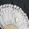 MINI PAPER FLOWERS WHITE 60PCS - Image 2
