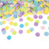 PAPER CONFETTI CANNON MULTICOLOR ROUND PASTEL 40CM - Image 2