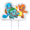 CANDLE POKEMON CHARACTER 2024 5.5X8.3CM