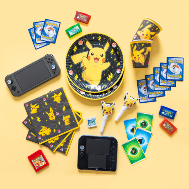 PAPER ROUND PLATES POKEMON 2024 23CM 8PCS - Image 3