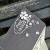 MINI PAPER FLOWERS WHITE 60PCS - Image 3