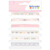 PRINTED RIBBON MY LITTLE BABY GIRL 1CMX1M 6PCS