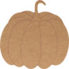 SHAPE PUMPKIN MDF 15X14CM