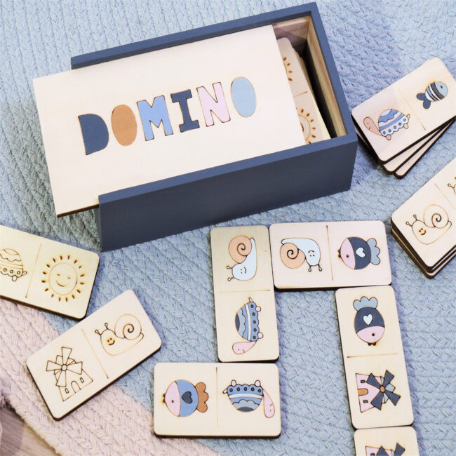 DOMINO 22X12X5,3CM 28PCS - Image 3