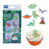 EDIBLE CUPCAKE TOPPERS  DINOSAUR 6PCS