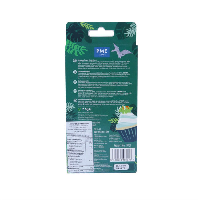 EDIBLE CUPCAKE TOPPERS  DINOSAUR 6PCS - Image 3
