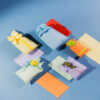 PEARLISED GIFT BAGS VER.MENTA 15X25CM 50PCS - Image 2