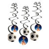 SWIRL DECORATION KICK IT 6PCS