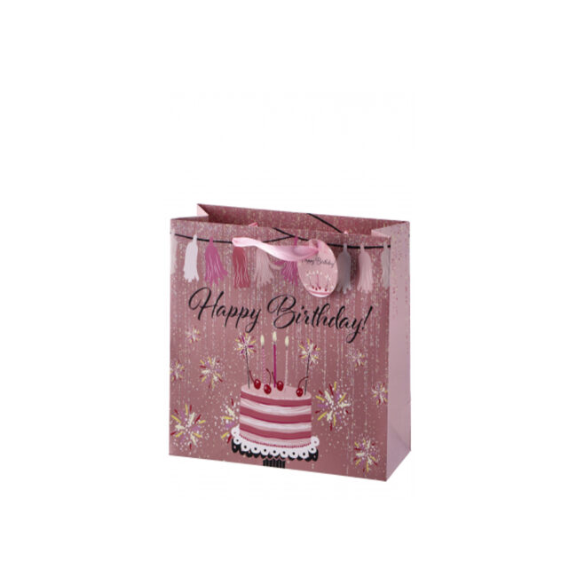 PRINTED PAPER BAG ASSORTED 4 DECORS 31X12X26CM - Image 5