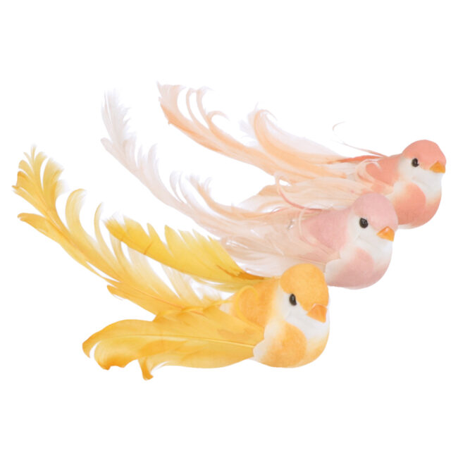 SET OF 6 BIRDS 3,5X8X3,5CM - Image 3