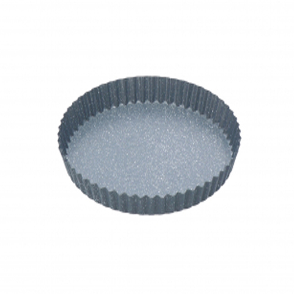 ROUND NON-STICK PAN MARBLED STEEL