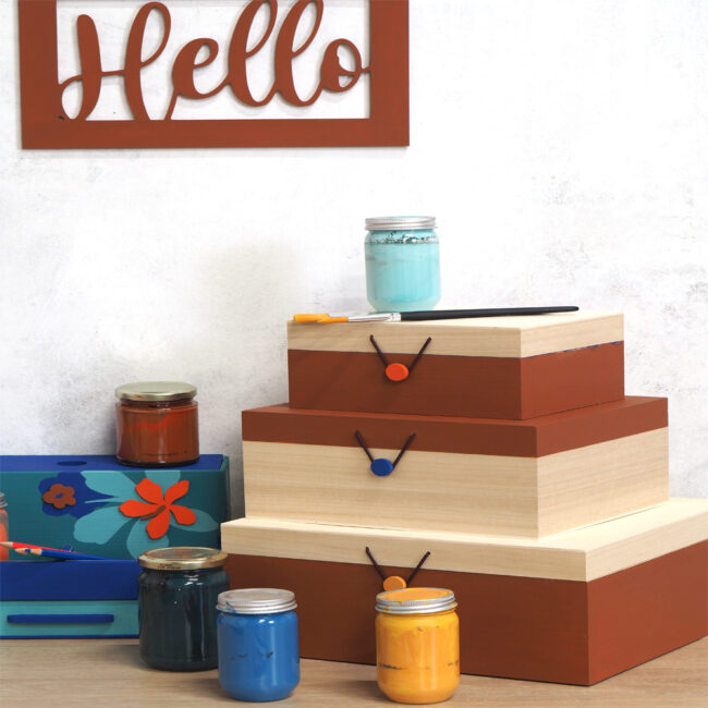 NESTING BOXES SET OF 3 30X25X20CM - Image 4