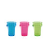 PLASTIC BOTTLE HOLDER BUCKET ASSORTED 3 COLORS 400ML 20,5X22CM