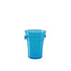 PLASTIC BOTTLE HOLDER BUCKET ASSORTED 3 COLORS 400ML 20,5X22CM - Image 2
