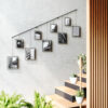 EXHIBIT WALL PICTURE FRAMES BLACK 9PCS - Image 2