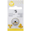 DECORATING ROUND CARDED TIP #005