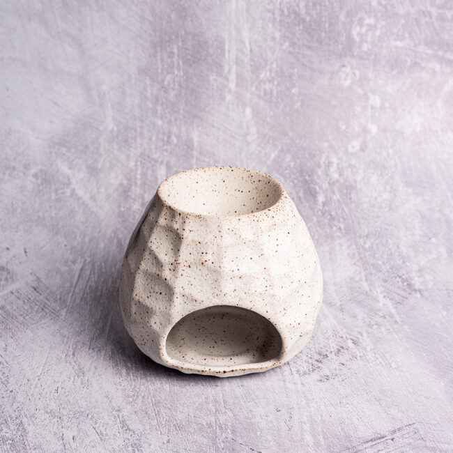 BURNER CHISSELED WHITE 11X11CM - Image 5