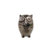OWL BOWL SILVER 6.5X5.6X9CM