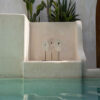 MARBLE DISC ON STAND WHITE - Image 2