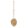 TASSEL RAFFIA SHELL CREAM NATURAL 70CM