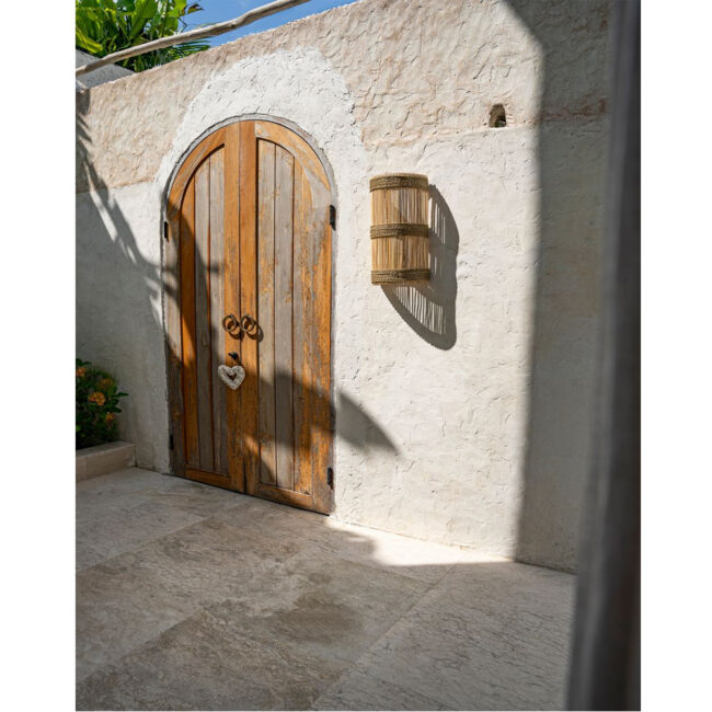 WALL APPLIQUE JALAL NATURAL 25X15X50CM - Image 4