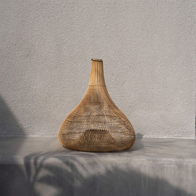 FLOOR LAMP OR PENDANT SHALA NATURAL 77X77X57CM - Image 4
