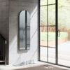 HUBBA ARCHED LEANING MIRROR METALLIC TITANIUM 51X157CM - Image 3